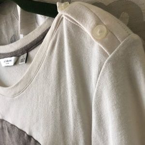 Liz Claiborne New York color block sweater Med